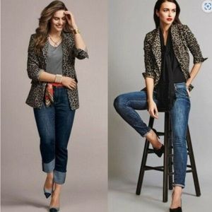Cabi Leopard blazer